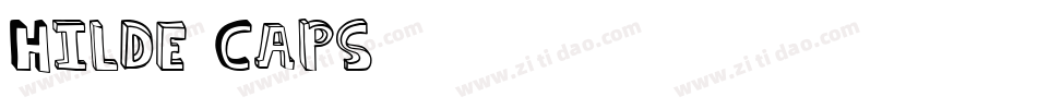Hilde Caps字体转换